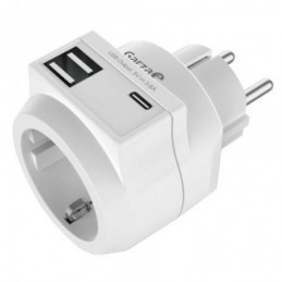 ENCHUFE ADAPTARDOR CON 2...