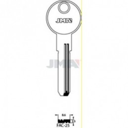 LLAVES JMA LATON SEGURIDAD...