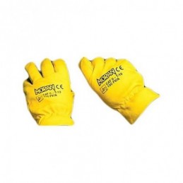 GUANTES FLOR AMARILLO PAR...
