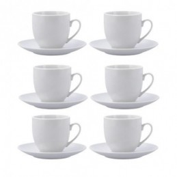 SET 6 TAZAS CON PLATO...