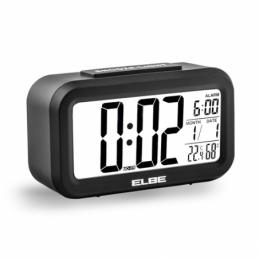 RELOJ DESPERTADOR NEGRO...