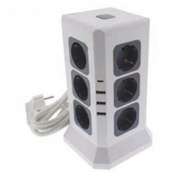BASE TORRE 12 TOMAS Y 3 USB...