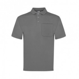 POLO M/CORTA GRIS 1...