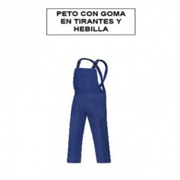 PETO TRABAJO TERGAL AZULINA...